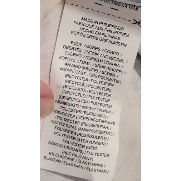 RLX Women’s Tailored Fit Sleeveless Polo Floral Print Small EUC - Picture 9 of 10